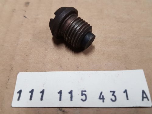 111115431A Plug, oil pressure relief valve M14x1.5