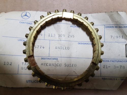113309295 Synchronizer stop ring, 3rd and 4th speeds