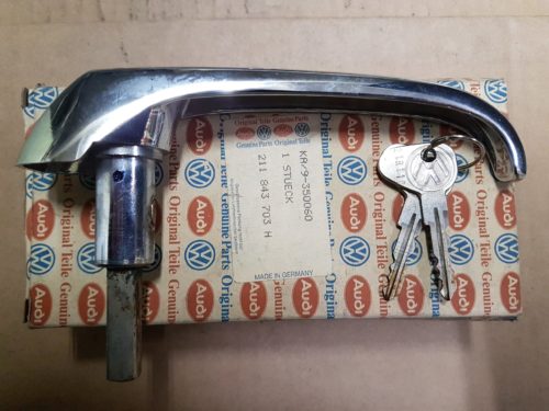 211843703H Sliding door handle, with lock cylinder