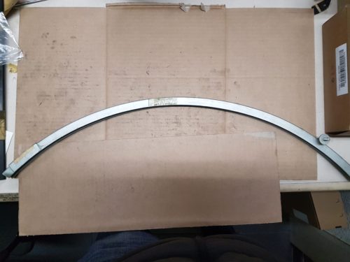 151847332B Guide channel, drop quarter window, right