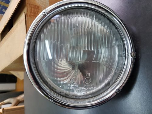 211941040K Headlamp Hella, asymmetrical, right