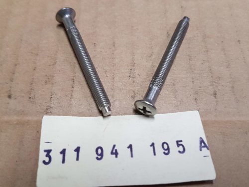311941195A Screw M5x50mm, countersunk raised head