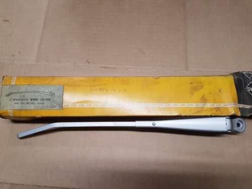311955407D Bracket with windshield wiper arm, silver, pair