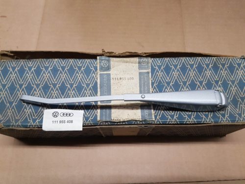111955408 Bracket with windshield wiper arm, silver, right