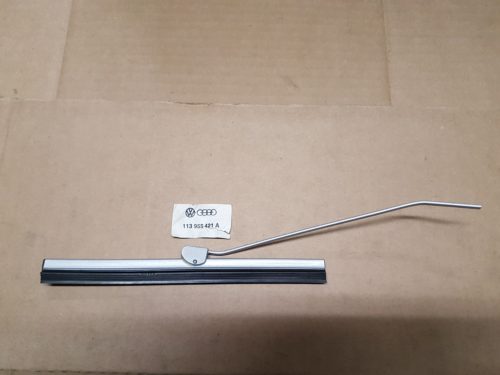 113955421A Arm, windshield wiper with blade 185mm, silver, left