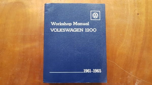 LPV800121 Workshop Manual VW 1200 61-65