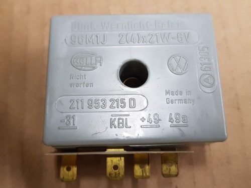 211953215D Relay 6v (2)4x21W, flashing indicator