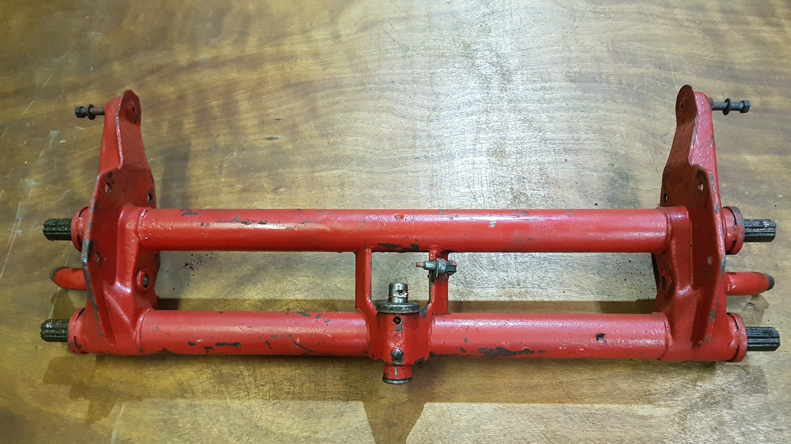 USED 211401061FS Front axle beam, with torsion springs