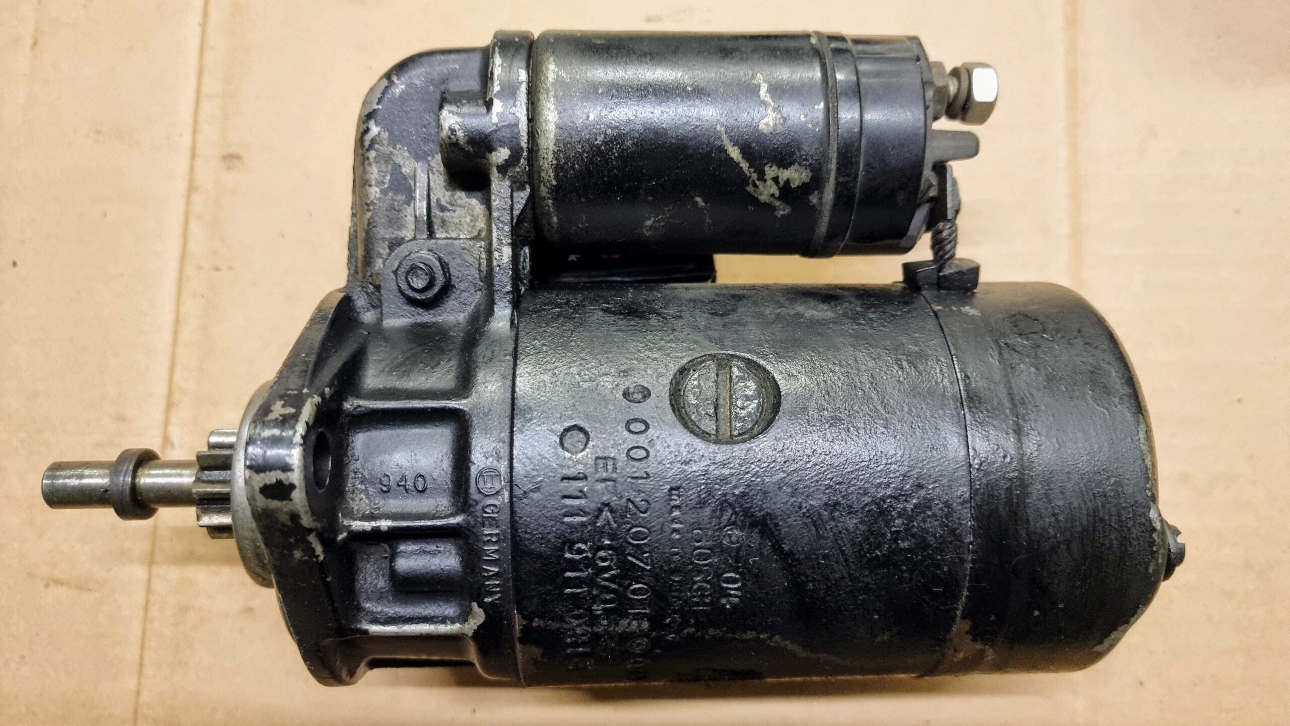 111911021E Starting motor 6v | HERITAGE STOCKS - Original Parts