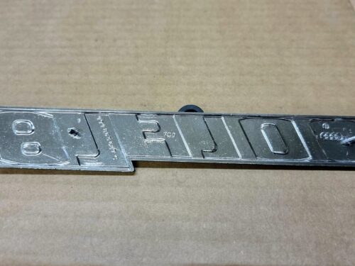 171853687C Sign “GOLF LS” aluminium