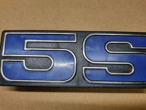 431853744D Sign "5S" blue