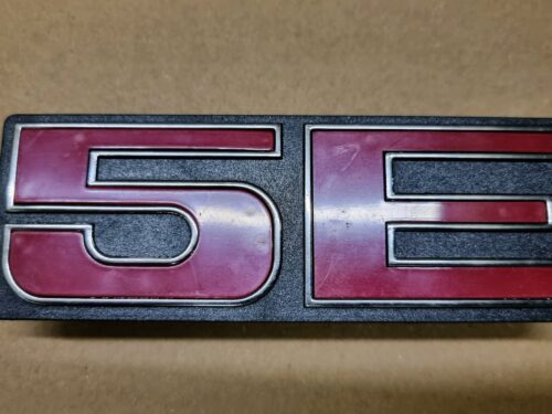 431853746G Sign "5E" red