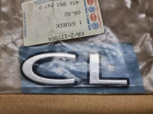 431853747D Sign "CL"