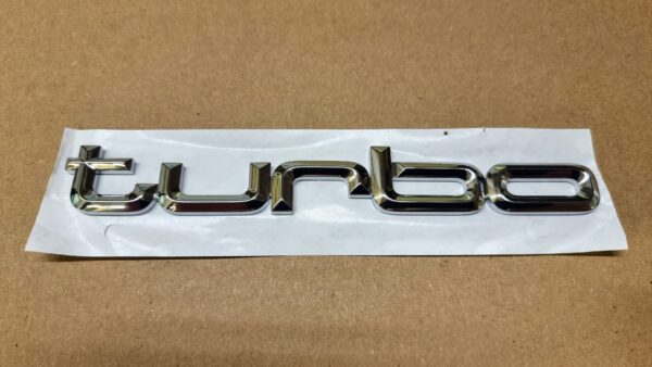 893853737D 2ZZ Sign "turbo"