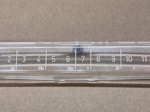 111937555D Cover fuse box, 12 fuse