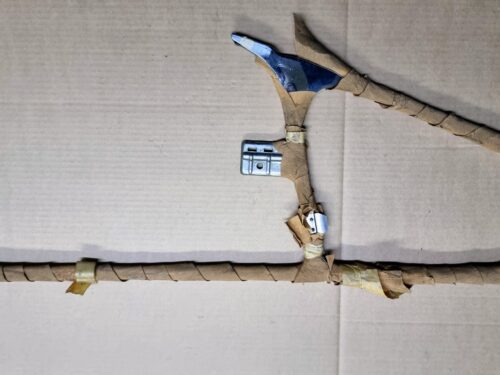NOS 151837402C Frame, vent wing, right