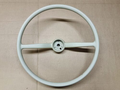 USED 111415651F Steering wheel, silver beige