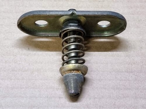 NOS 311827507 Lock pin carrier, rear hood lock