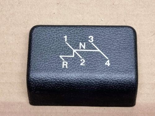 NOS 113857337A Cover with diagram, ashtray