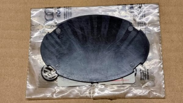 NOS 113853643A Oval grille plate, front fender