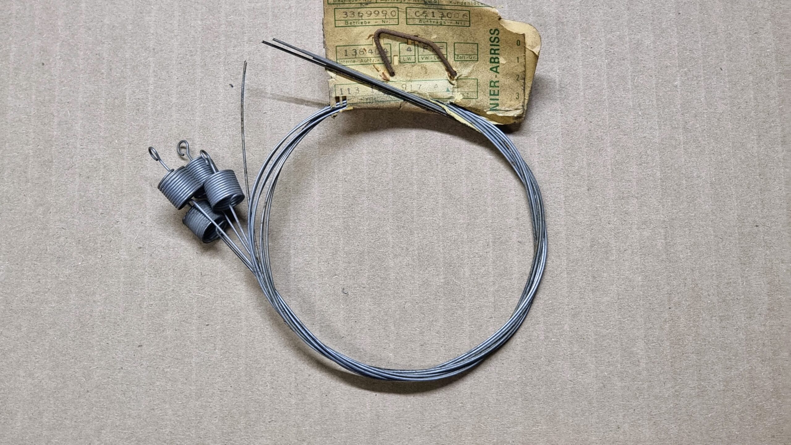 NOS 113129917A Cable 800mm, pre-heating