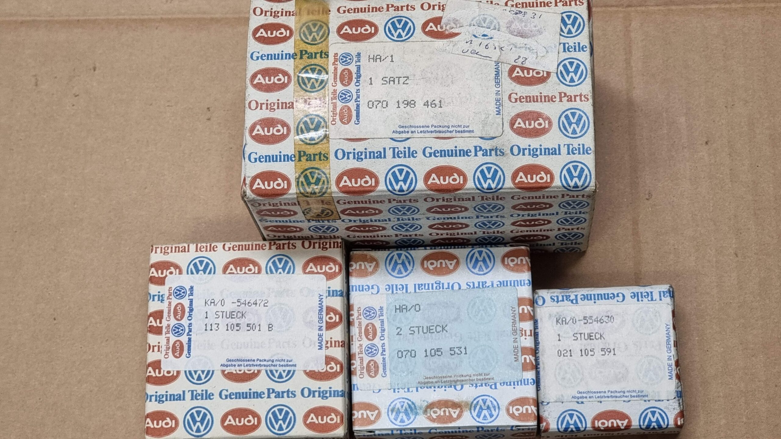 NOS 111198461 Main bearing set 65mm