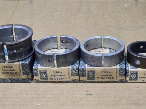 NOS 111198455C Main bearing set 60mm SP31, steel backed