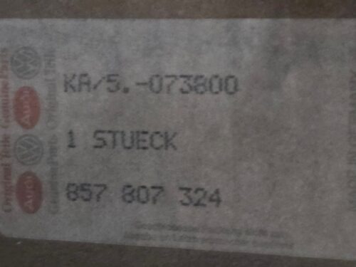 NOS 857807324 Rear bumper